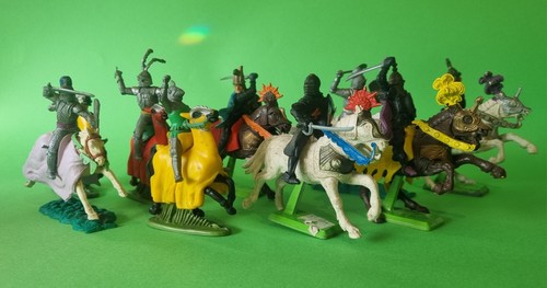 Timpo and britains knights - britains,