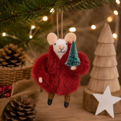 Sass belle felt mouse in - felt,