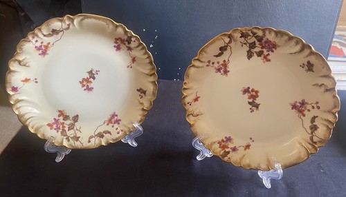 Pair gilt edged charles - gilt,
