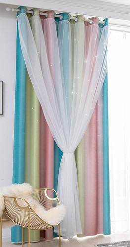 Blackout curtains kids girls - curtains,