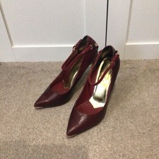 Burgandy Ted Baker Size 5 High Heel Shoes 