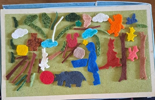 Winnie the pooh - winnie-the-pooh, fuzzy-felt