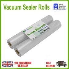 Vacuum Sealer Rolls For Food Storage Bags Textured Embossed BPA Free Sous Vide