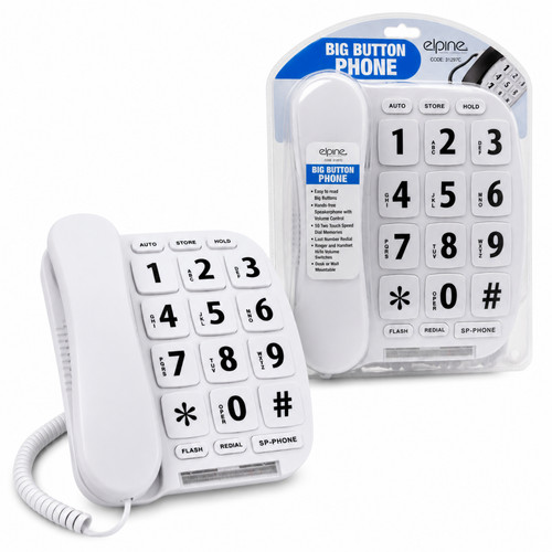 Elpine big button - elpine, corded