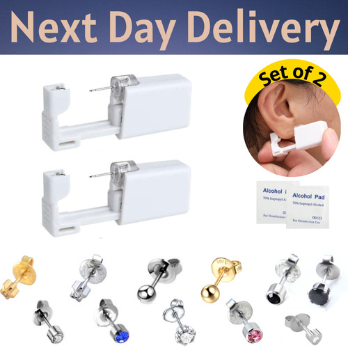 2pcs disposable ear piercing - disposable,