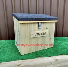Doorstep Wooden Parcel Box