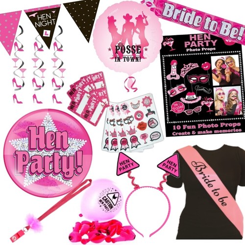 Hen party decorations sash - hen,
