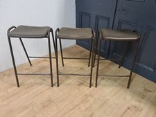 x3 Vintage School Lab Stools