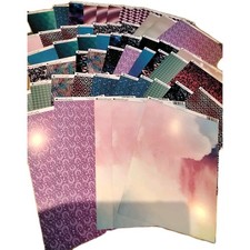 Kanban Crafts - Mythical Spectrum Background Glossy A4 X 55 Sheets. 