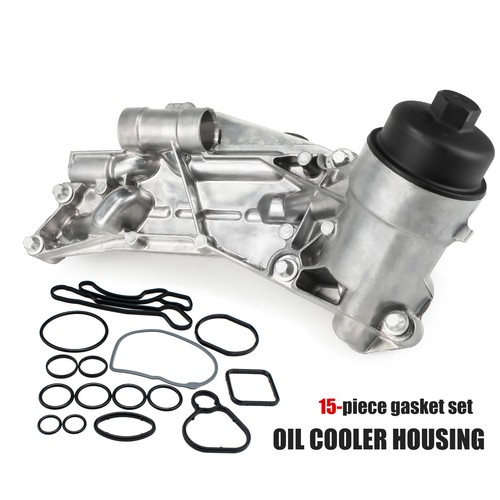 Engine oil cooler housing - oil,