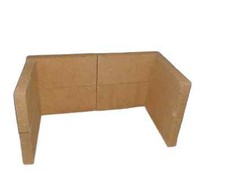 1" inch Clay Fire bricks cooker pizza oven 10 Bricks 230 x 114 x 25mm brick set