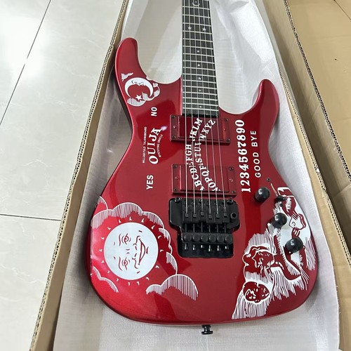 Custom kirk hammett ouija red - kirk,