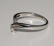 9ct White Gold 0.05ct Diamond