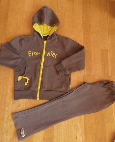Brownies uniform hoodie zip - uniform,