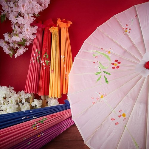 84cm summer silk parasol - summer,
