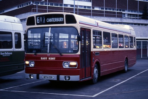 East kent 1119 canterbury - canterbury, 1986