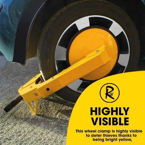 Wheel clamp heavy - heavy, steel