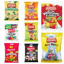 Maynards Bassetts Jelly Assortment Lollipops Drops Mints Sweets Treats