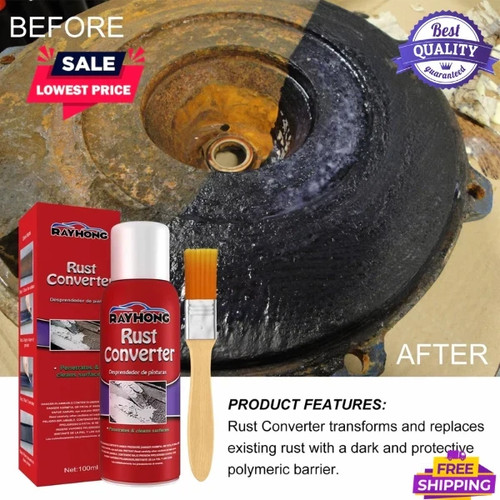 Car chassis rust converter - chassis,