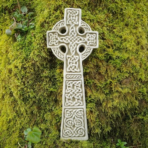 Celtic cross hanging plaque - celtic,
