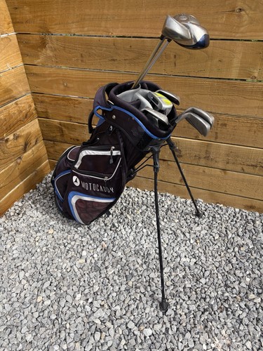 Golf clubs and stand - golf,