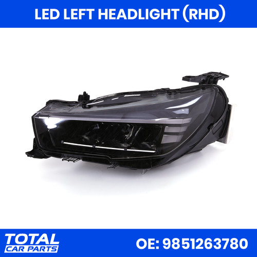 Led left headlight head - left,
