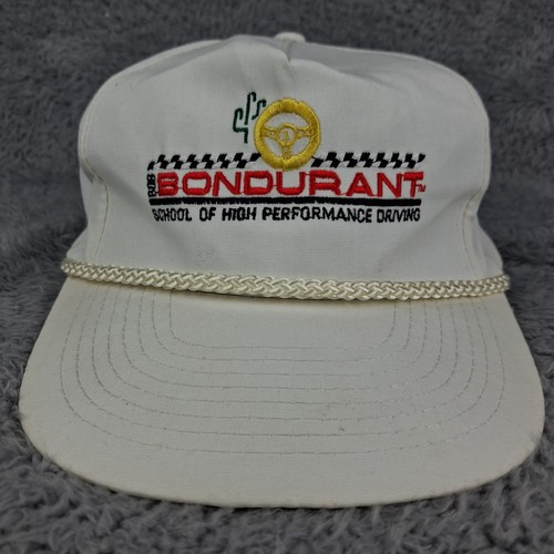 Vintage bob bondurant hat - vintage, cap