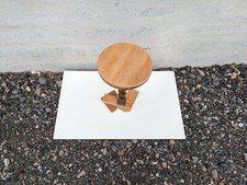 Hand made solid wood decorative barley twist plant stand CE220723B