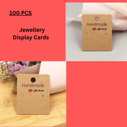Display cards earring - display,