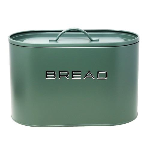 Bread bin sage - bin, metal