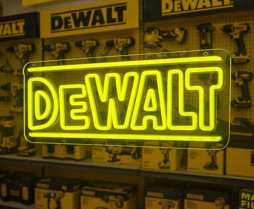 Dewalt tools neon - dewalt,