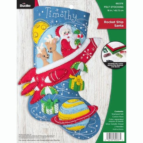 Bucilla felt christmas - bucilla, 18"