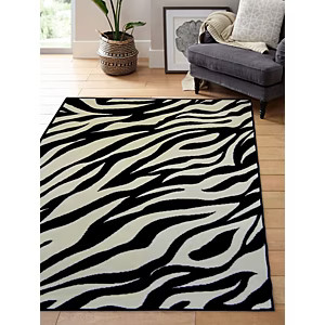 Black white zebra - &,