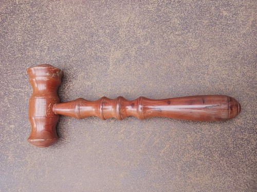 Antique gavel hammer - antique,