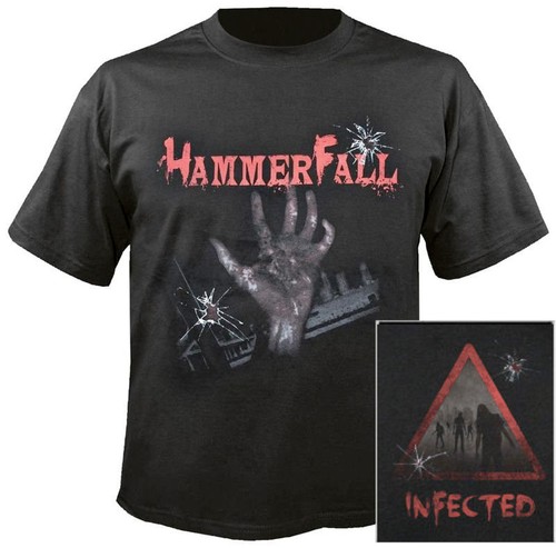 Hammerfall shirt infected - shirt,