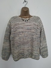 Sessun Blue And Beige Woollen