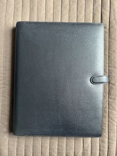 Filofax A4 Finsbury Black Real Leather Organiser