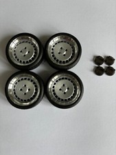 1/18 scale Modified Tuning Rally 15”RONAL TURBO WHEELS in silver 4 stud