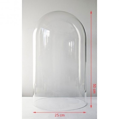 Large glass dome handmade - large,