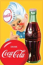 Catering trailer sticker Coca