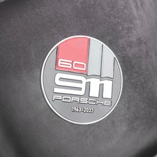 PORSCHE 911 991 60th ANNIVERSARY LIMITED EDITION BADGE emblem vintage style