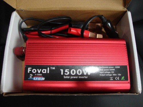 Foval power inverter 1500w - foval,