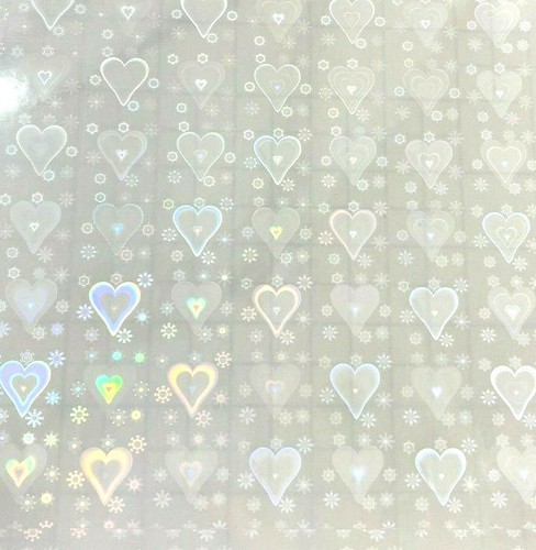 Self adhesive sparkle love - adhesive,