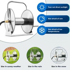 Garden Hose Reel Cart Heavy