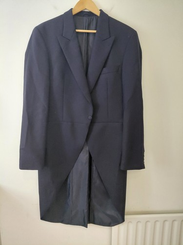 Morning jacket long navy - jacket,