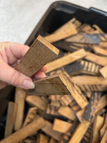 Reclaimed teak parquet - reclaimed,