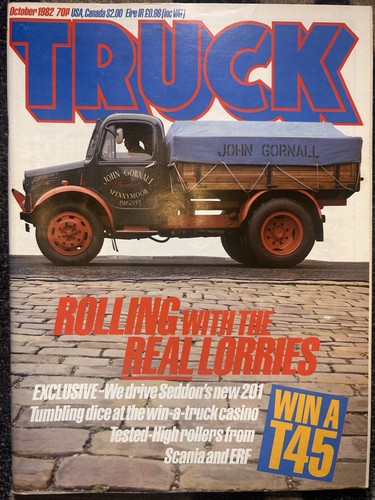 Truck magazine october 1982 - magazine,