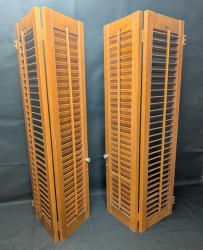 Vintage wood interior louver - vintage,