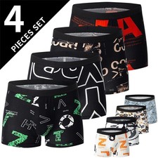 4 Pack Men Boxer Shorts