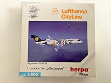 Herpa Wings 511445 1:500 CRJ Canadair CRJ Lufthansa 'Little Europe' D-ACJH NIB